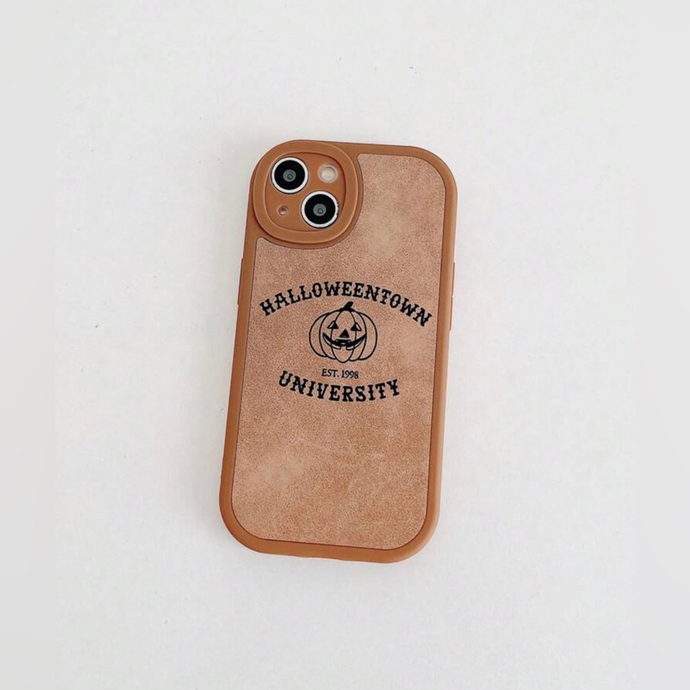 Halloweentown University PU Leather iPhone Case